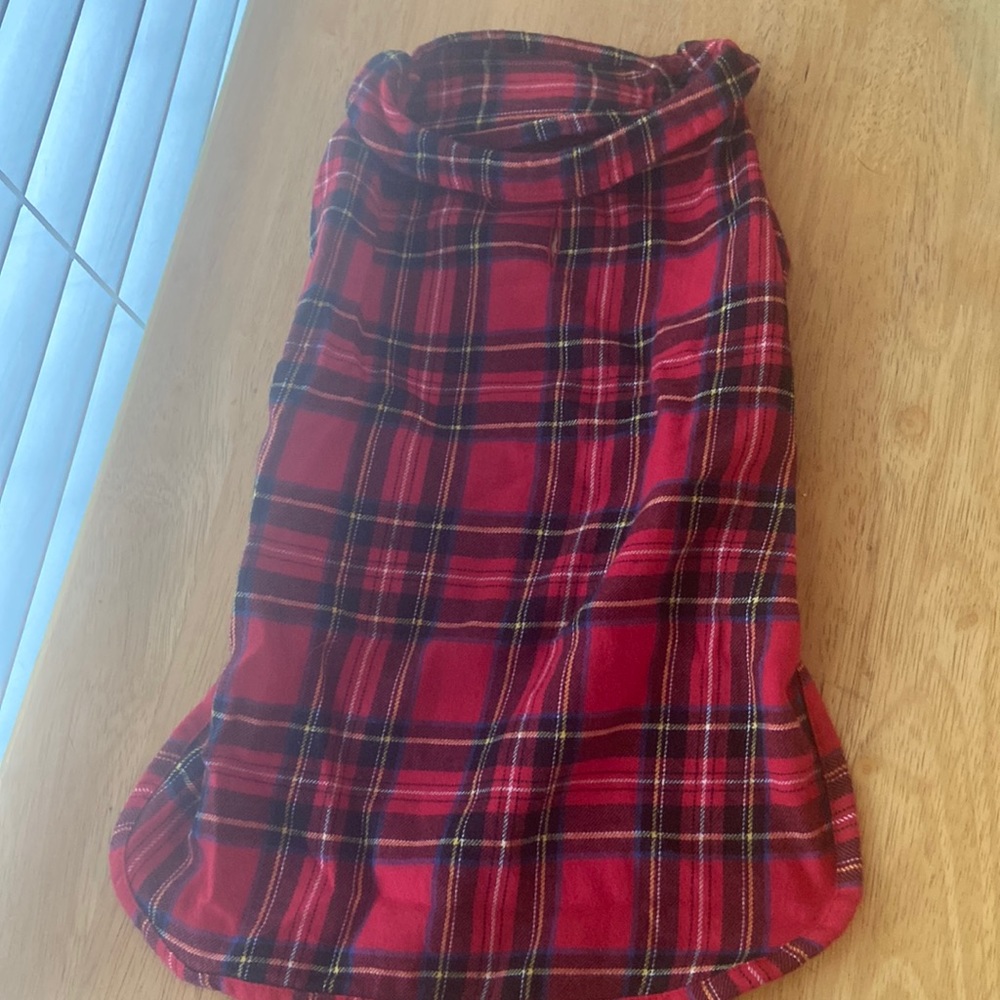 J Crew Flannel Dog Shirt Size M/L